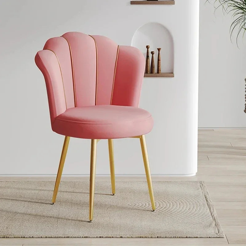 Vaxreen Nordic Velvet Living Room Chair Relax Floor Modern Furniture
