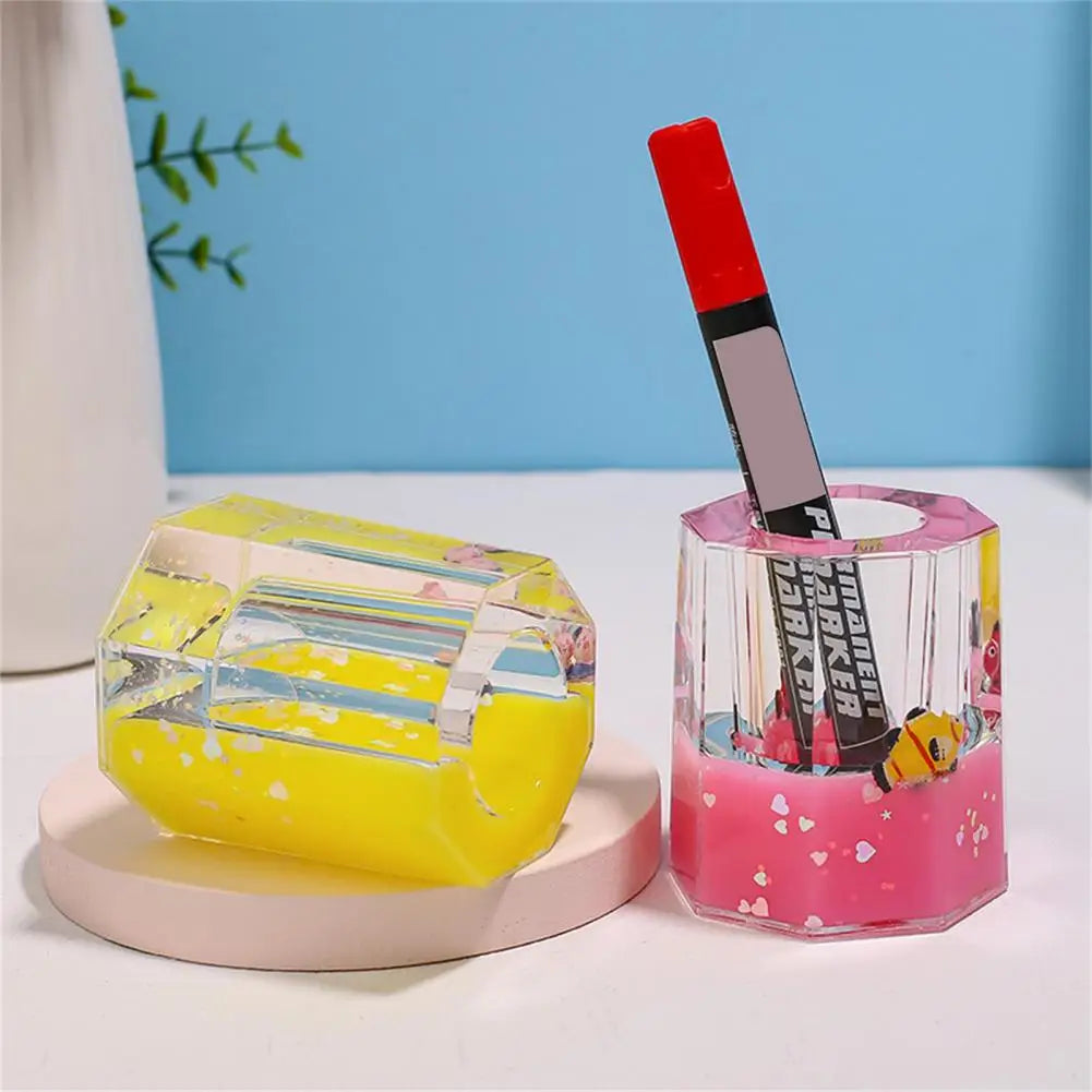 Vaxreen Octagon Pen Holder: Durable & Multifunctional Desk Organizer and Decompression Toy