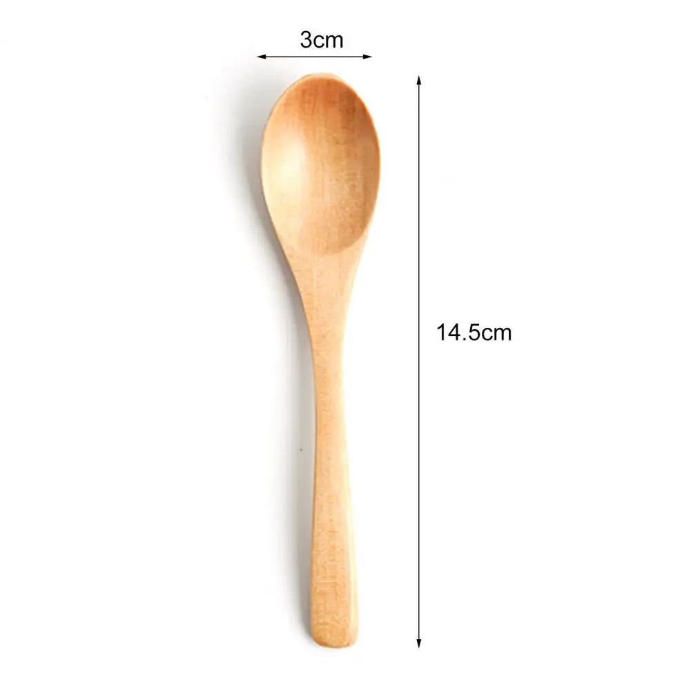 Vaxreen Wood Handmade Stirring Spoon for Home Cooking