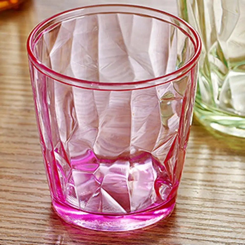 Vaxreen 210ml Transparent Juice Glasses for Bar Parties & Easy Cleaning