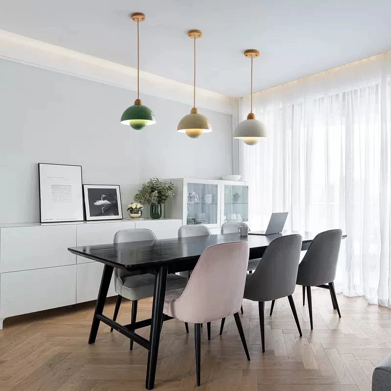 Vaxreen Nordic Wood Pendant Lamps for Home Decor
