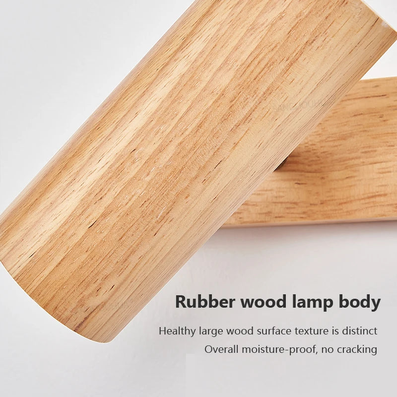 Nordic Rotatable LED Wall Lamp for Living Room