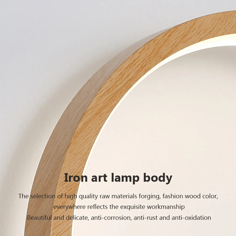 Vaxreen Modern Nordic Wood Wall Lamp for Bedside and Home Lighting