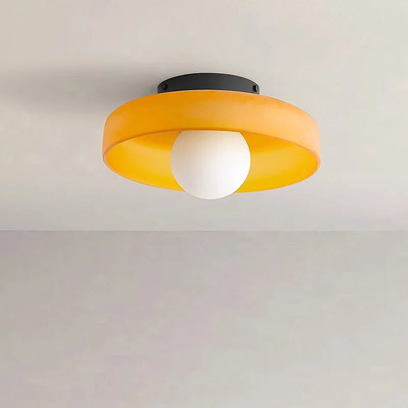 Vaxreen Nordic Glass Ceiling Light Single Head Wall Lamp - G9 for Home Decor