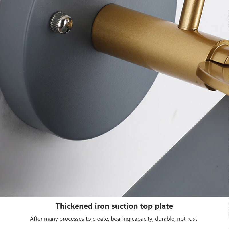 Vaxreen Macaron Horn Wall Lamp: Modern Aesthetic Sconce for Home, Bar, and Restaurant
