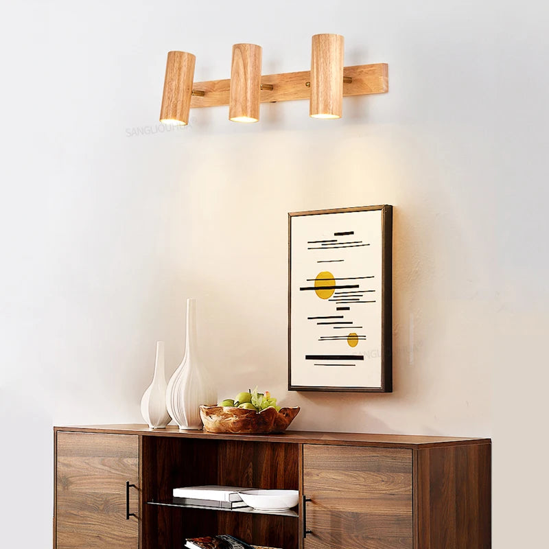 Nordic Rotatable LED Wall Lamp for Living Room