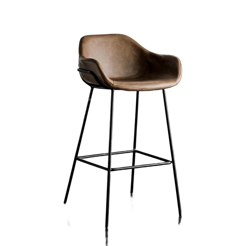 Vaxreen Nordic High Bar Stools Metal Luxury Accent Modern Designer Furnitures