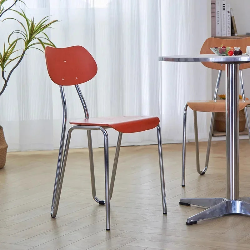 Vaxreen Modern Metal Chairs Ergonomic Design Home Furniture for Living Room, Sedie Cucina