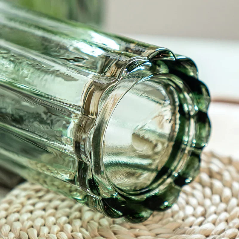 Clear Glass Vase for Home Decor by Vaxreen: Nordic Style Hydroponic Tabletop Flower Vase