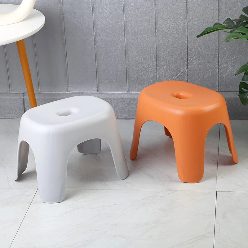 Vaxreen Stackable Kids Stool Thick Plastic Short Bench Chair for Bathing and Household