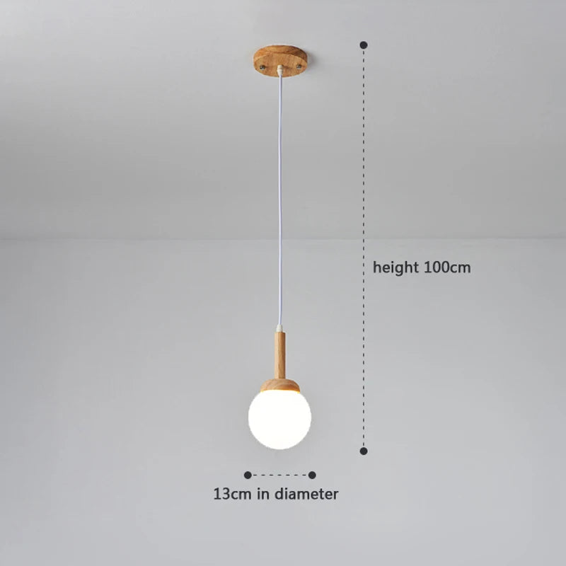 Vaxreen Nordic Pendant Lamp 3-Head Modern Dining Room Bar Kitchen Light