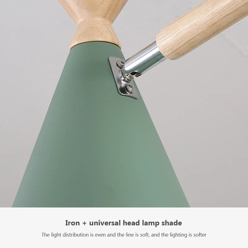 Vaxreen Nordic LED Wood Pendant Lamp for Home Decor