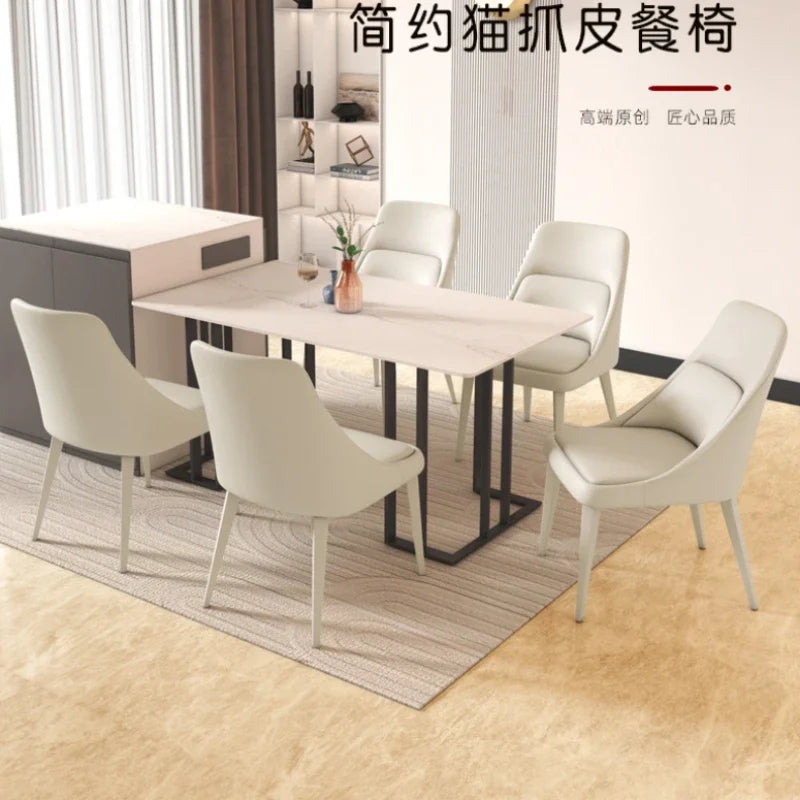 Vaxreen Italian Dining Chairs Modern Gaming Bedroom Vanity Home Furniture