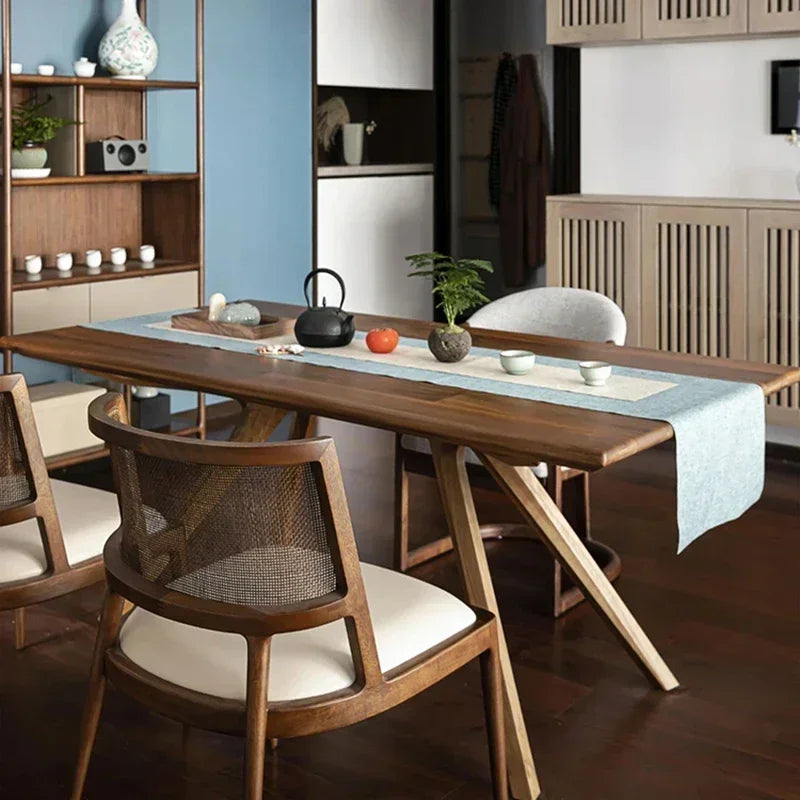 Vaxreen Nordic Wooden Luxury Living Room Chairs Home Furniture
