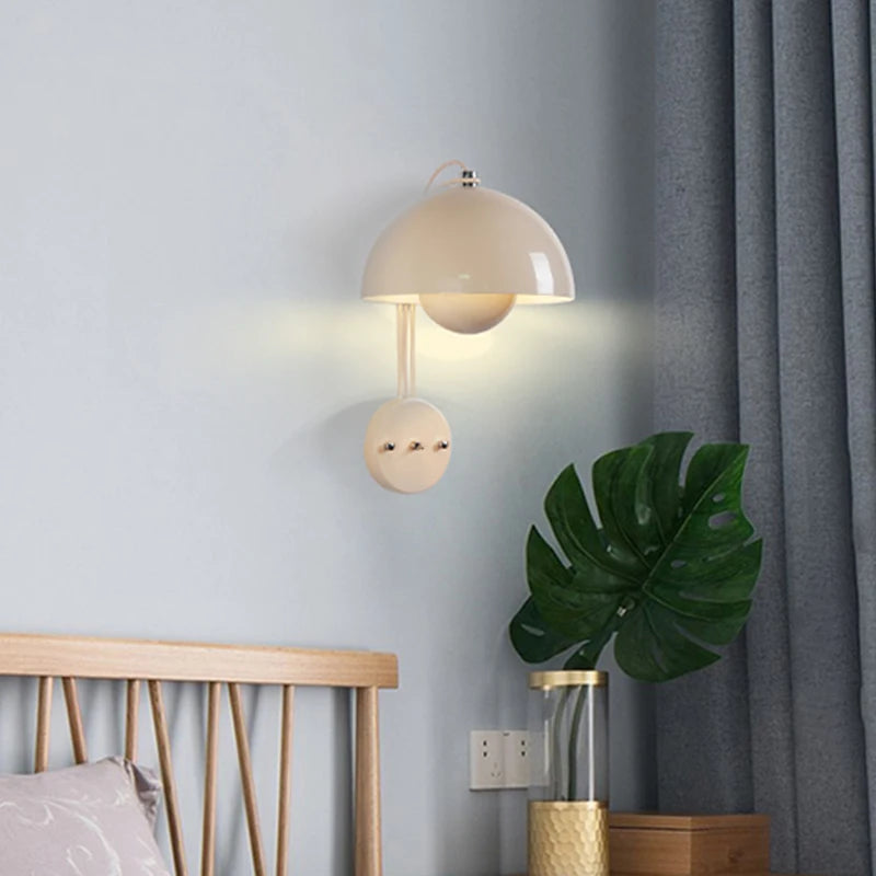 Vaxreen Macaron LED Wall Lamp: Modern Sconces Indoor Lighting for Home, 16W E27