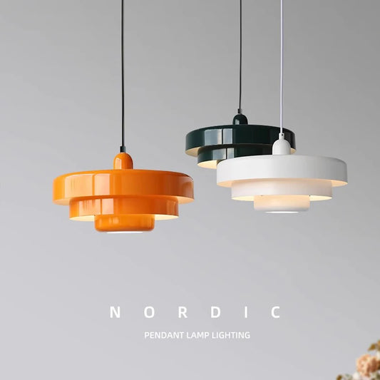 Vaxreen 3-Layer Nordic LED Pendant Light for Coffee, Restaurant, Living Rooms