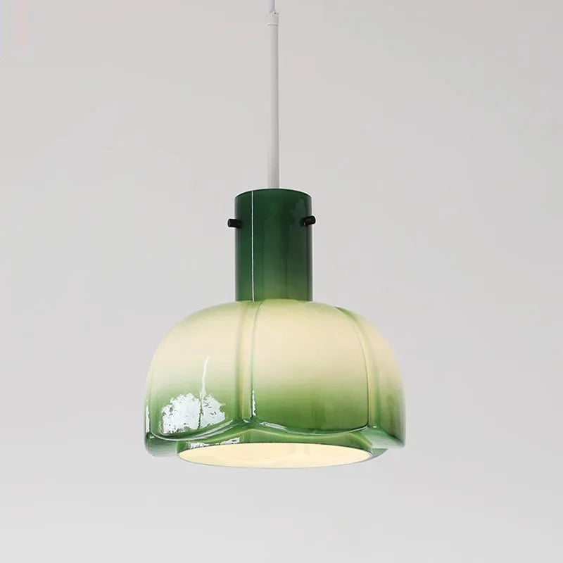 Vaxreen Nordic Glass Pendant Light Medieval Bud Lamp for Restaurant, Cafe, Bar