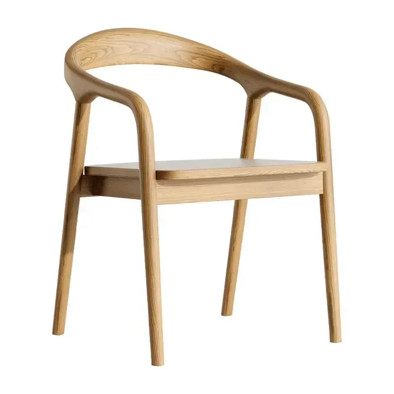 Vaxreen Nordic Wooden Armchair Modern Garden Living Room Furniture