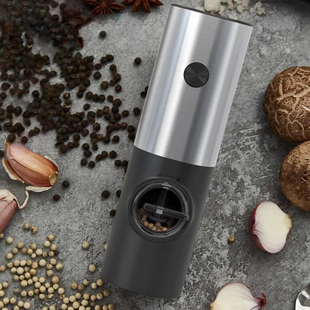 Vaxreen Pepper Grinder: USB Rechargeable Fine Grinding Kitchen Gadget