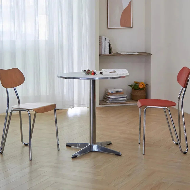 Vaxreen Modern Metal Chairs Ergonomic Design Home Furniture for Living Room, Sedie Cucina