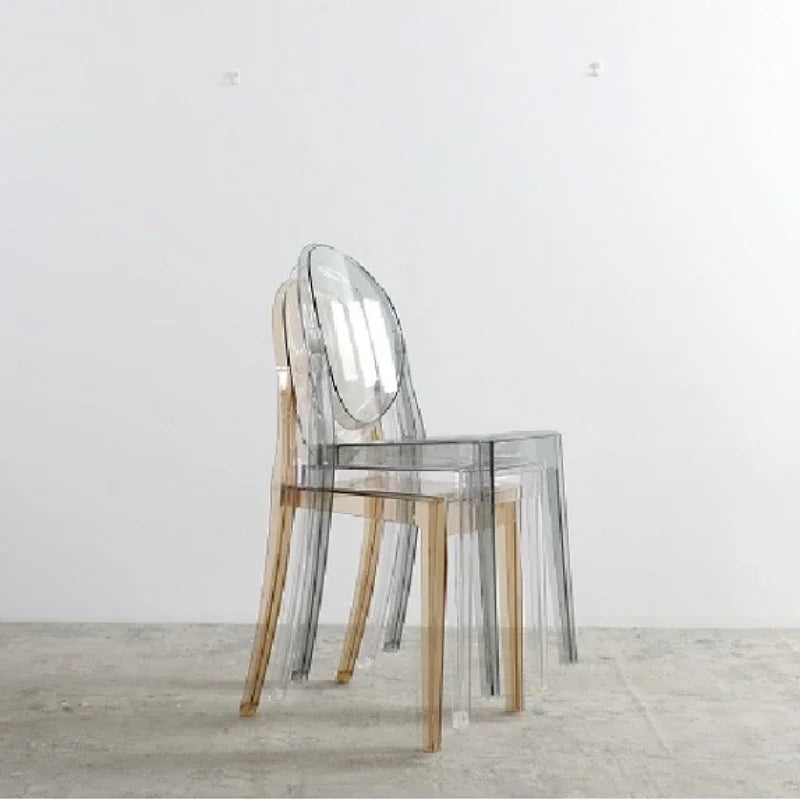 Vaxreen Clear Acrylic Dining Chair Minimalist Modern Nordic Home Furniture