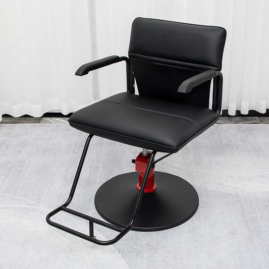 Vaxreen Vintage Rotating Barber Chair with Backrest for Salon Professionals