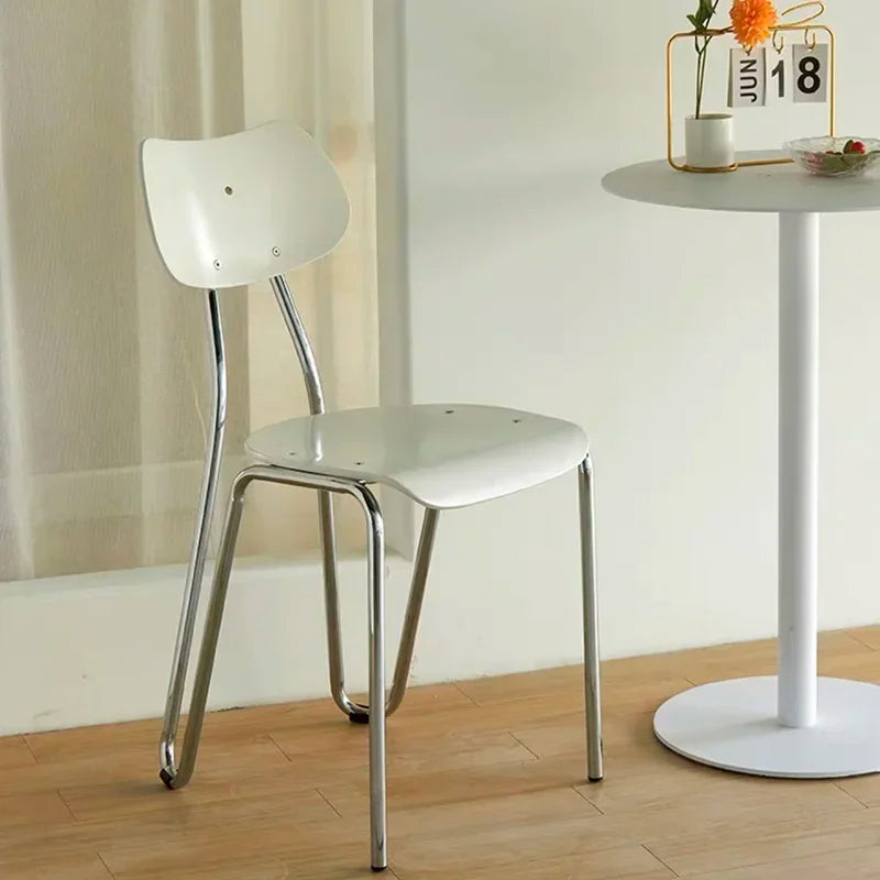 Vaxreen Modern Metal Chairs Ergonomic Design Home Furniture for Living Room, Sedie Cucina