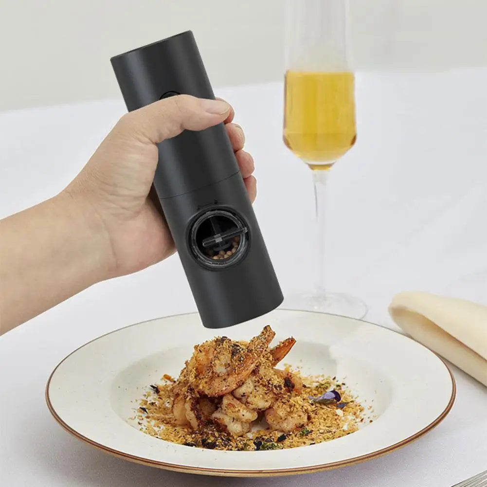 Vaxreen Pepper Grinder: USB Rechargeable Fine Grinding Kitchen Gadget