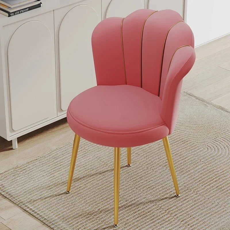 Vaxreen Velvet Modern Living Room Chair Nordic Style Floor Lazy Single Sofa