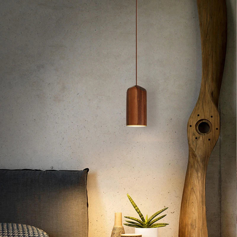 Vaxreen Modern Wood Pendant Lamp for Home, Bar, and Restaurant