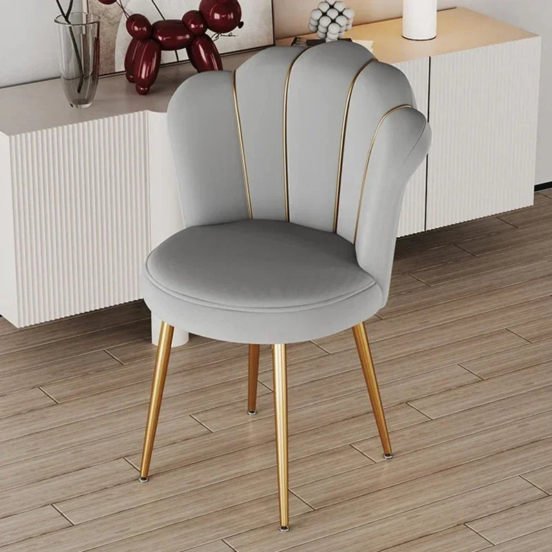 Vaxreen Nordic Velvet Living Room Chair Relax Floor Modern Furniture