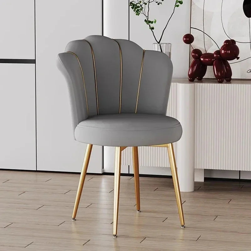 Vaxreen Velvet Single Sofa Chair Modern Nordic Living Room Armchair EQ23HG